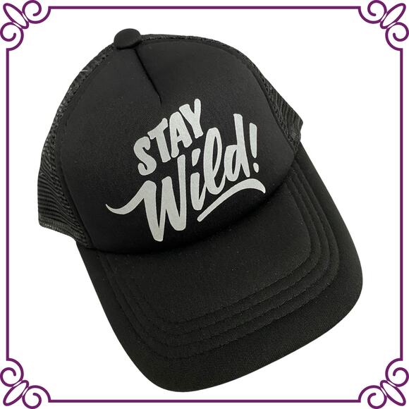 One Baby Trucker Hat Stay Wild! NEW - Picture 1 of 7